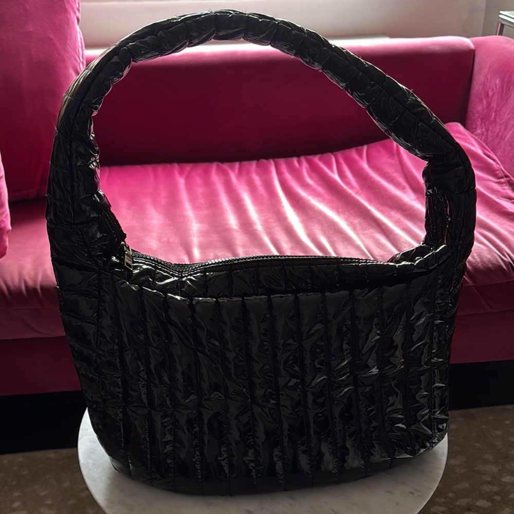 THINK ROYLN Black Quilted Shoulder Bag